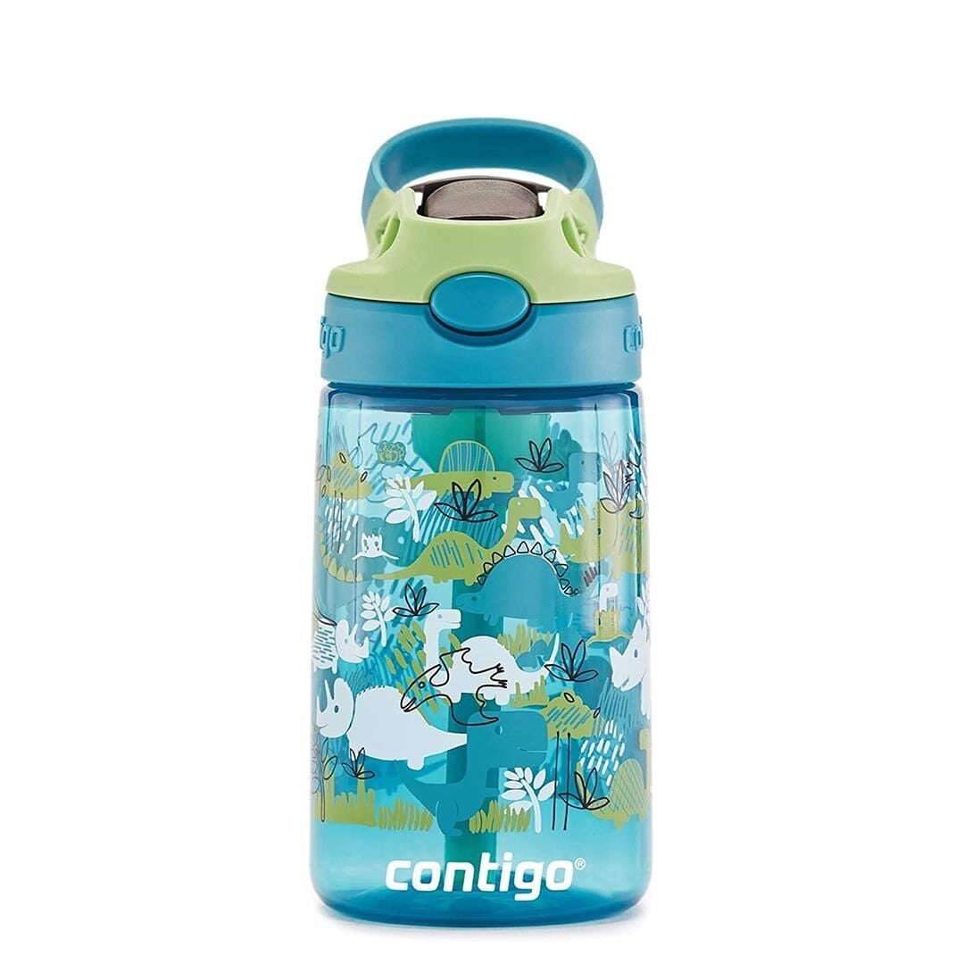 Contigo Gizmo Flip Pro Dinos Tritan Çocuk Suluğu 420 Ml Yeşil