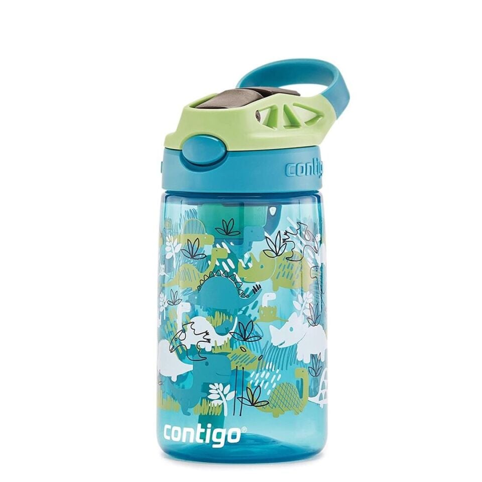 Contigo Gizmo Flip Pro Dinos Tritan Çocuk Suluğu 420 Ml Yeşil