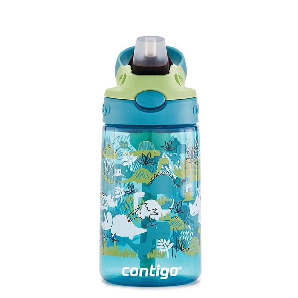 Contigo Gizmo Flip Pro Dinos Tritan Çocuk Suluğu 420 Ml Yeşil
