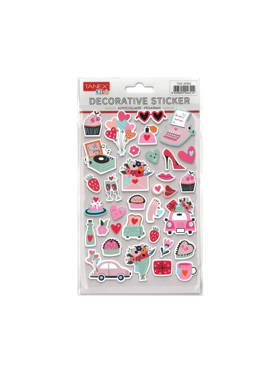 Tanex Tnx-25362 Parti Serisi Puffy Etiket