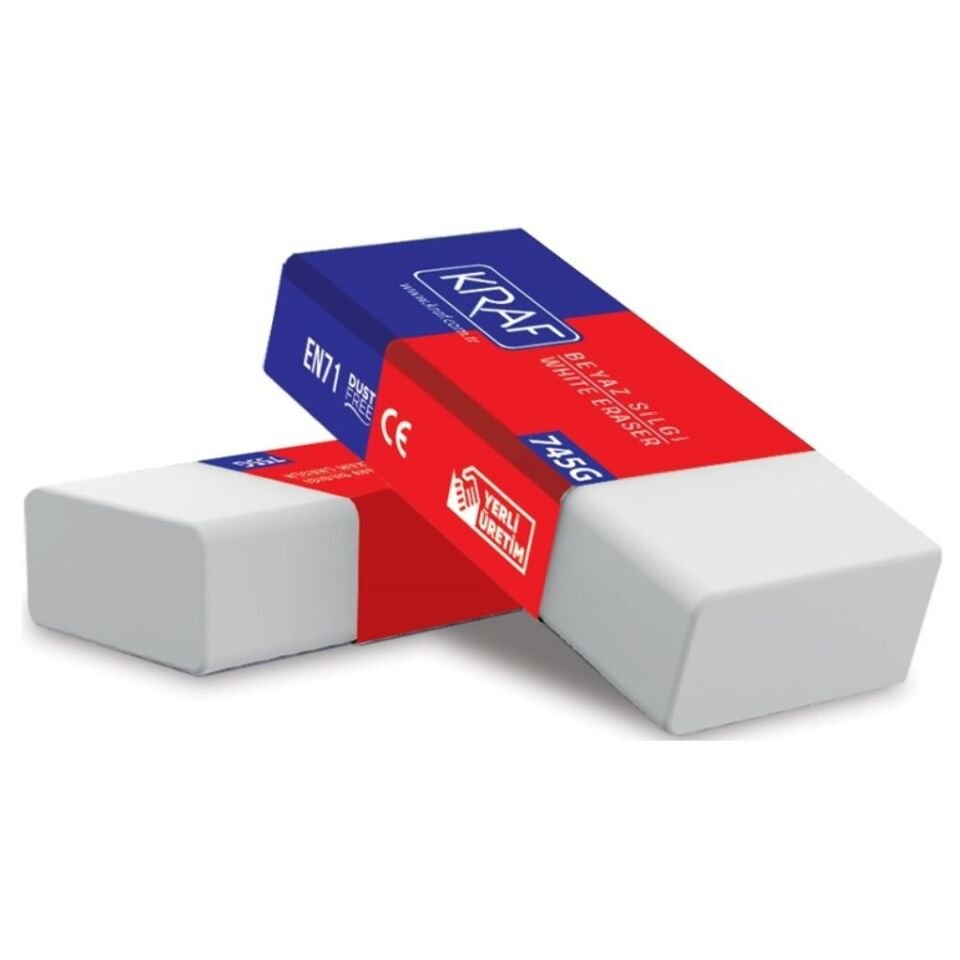 Kraf Silgi Beyaz 745G