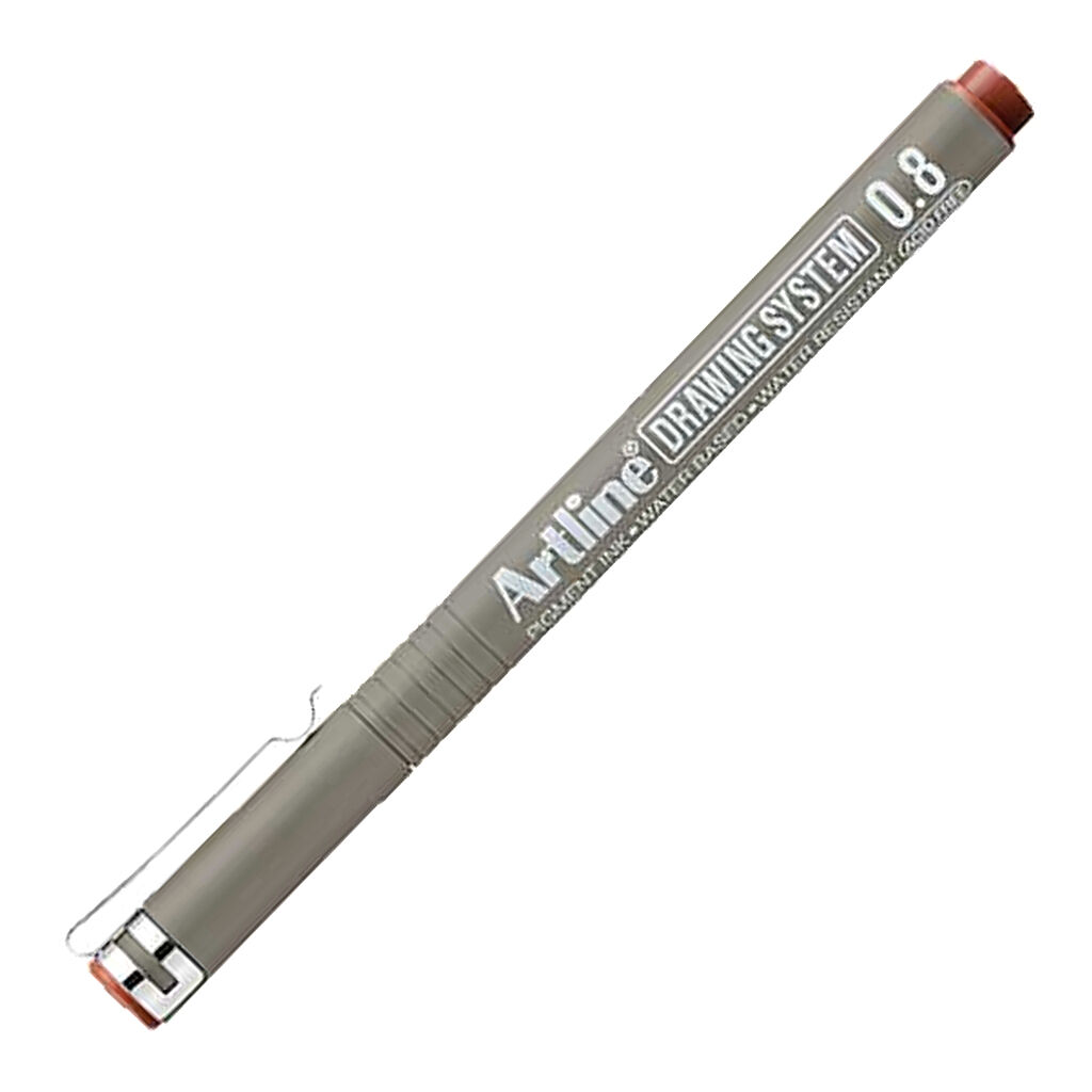 Artline Drawing System 0.8 Çizim Kalemi Uç:0,8 Mm Sepia