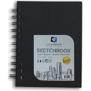 Alex Spiralli Pp Kapak Siyah Defter A5 60 Sayfa Alx-1937
