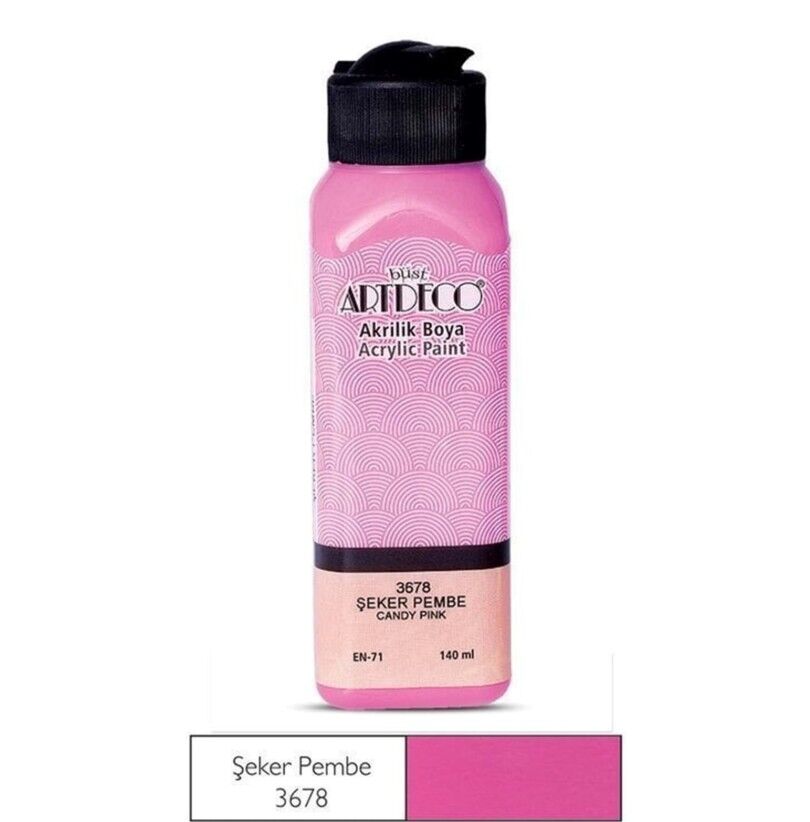 Artdeco Akrilik Boya 140 Ml Şeker Pembe 3678