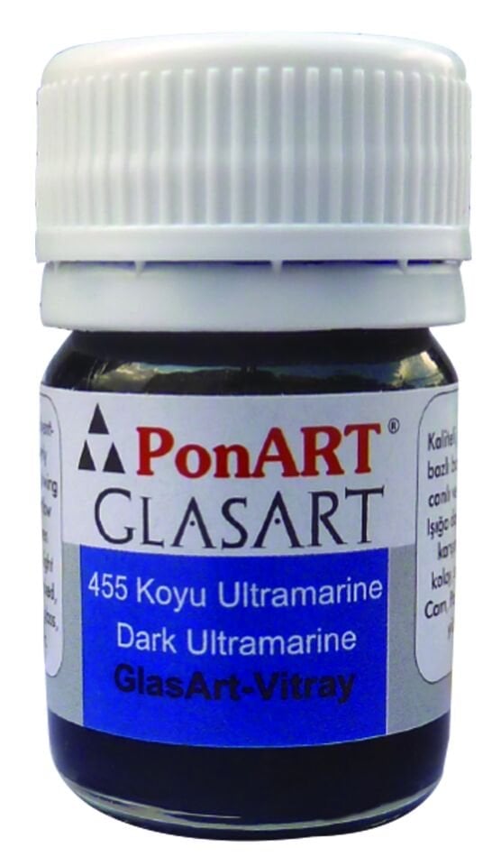 Ponart Cam Boya Art 20 Ml Koyu Ultramarine