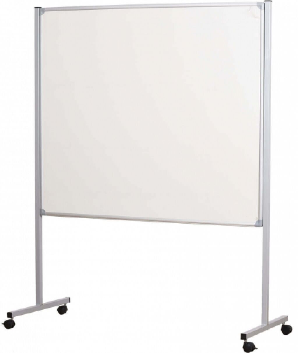 İnter 120x200 Alüminyum Çerçeveli Tekerlek Ayaklı Beyaz Yazı Tahtası