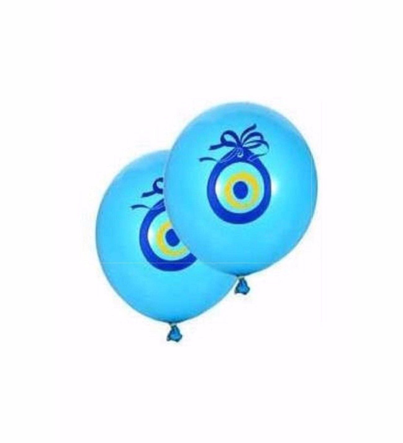 Balonevi Balon Açık Mavi Nazar 100 Lü Paket