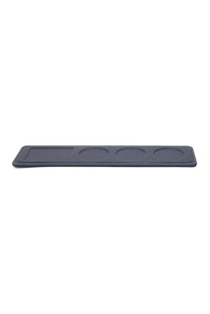 2K Bardaklık Şişelik Ve Çerezlik Masa Üstü 160-3 Lacivert 9,5x42 Cm