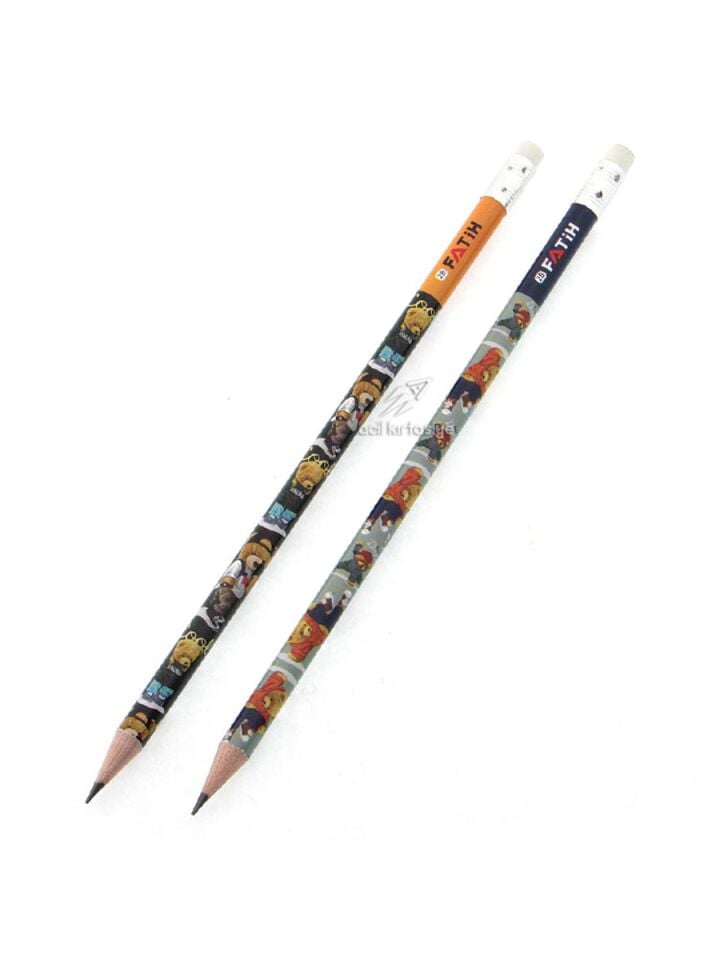 Fatih Happy Bear Silgili Kurşun Kalem