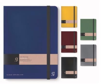 Gıpta Class 84 İp Dikiş Flexi Kapak Defter 17x24 96 Yaprak Kareli