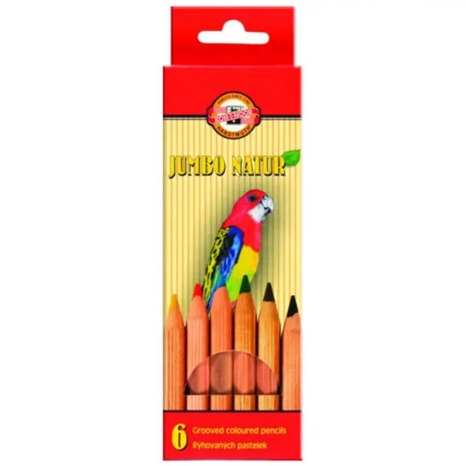Koh-İ Noor Jumbo Üçgen Renkli Kalem Seti 2171
