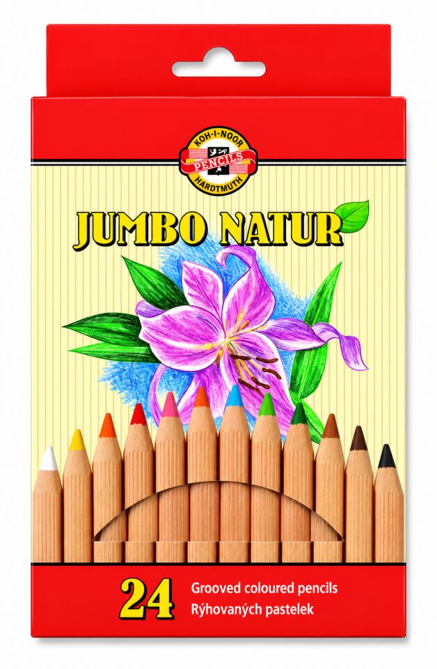 Koh-i Noor Jumbo Üçgen Renkli Kalem Seti 2174