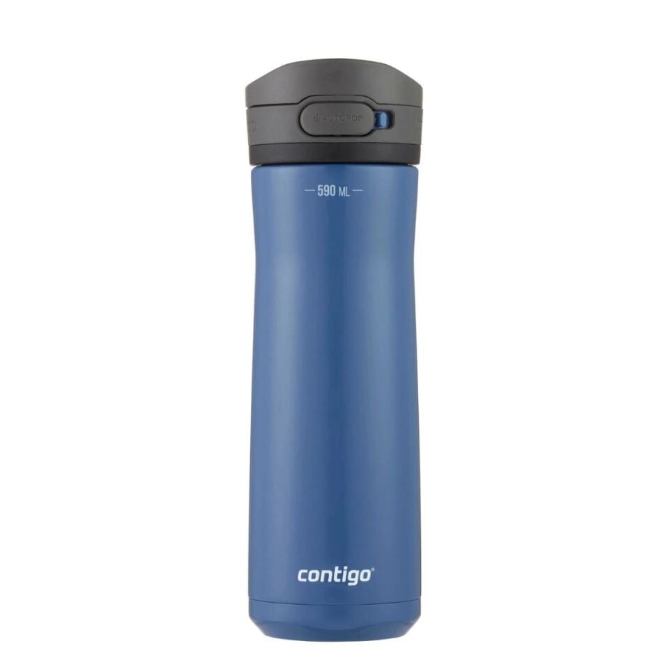 Contigo Jackson Autopop Soğuk Su Termosu 590 Ml Mavi