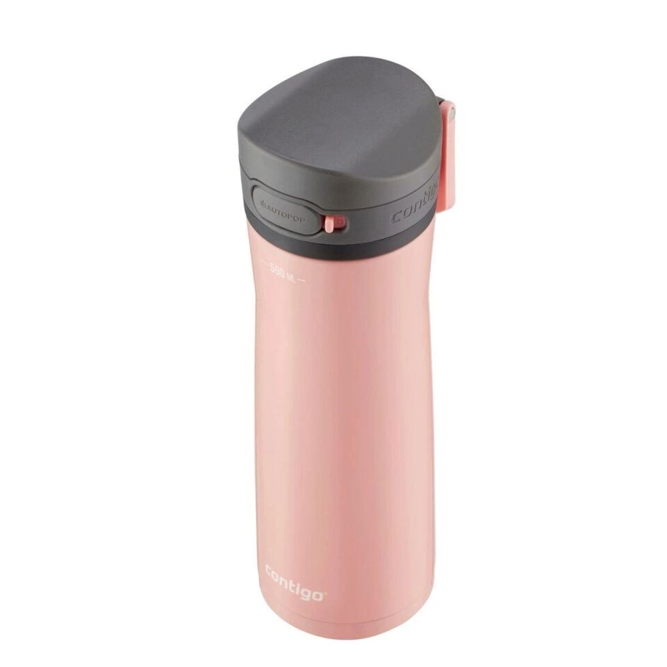 Contigo Jackson Autopop Soğuk Su Termosu 590 Ml Pembe