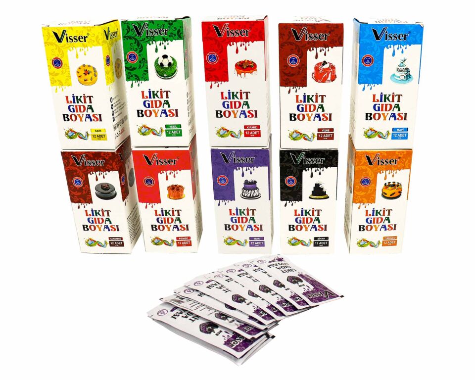 Emin İş Eğitimi Likit Gıda Boyası Yeşil