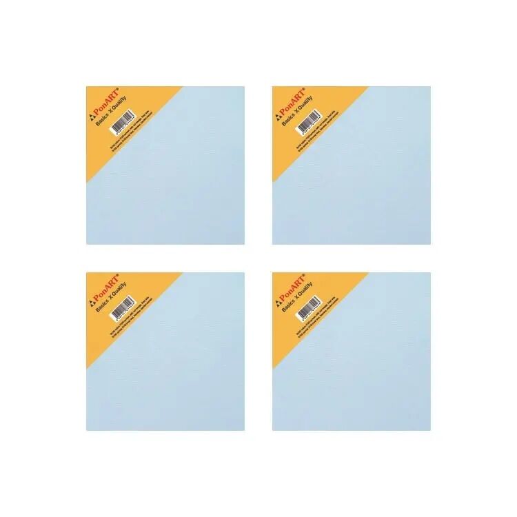 PonART 10X10 Cm Basics Seri Tuval 4 Lü