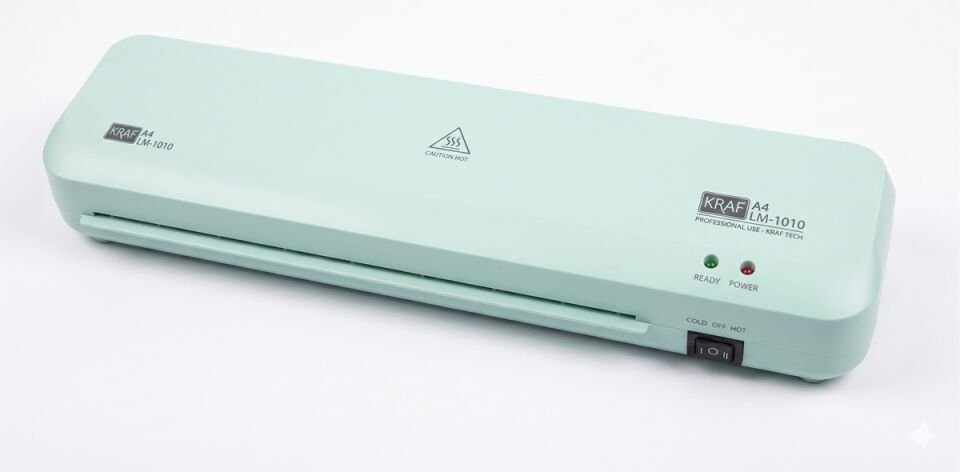 Kraf Laminasyon Makinesi A4 Lm-1010Bl Mavi