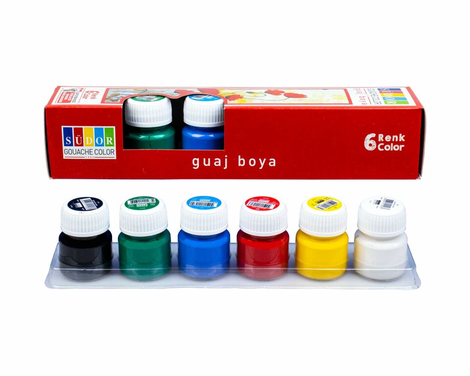 Südor Guaj Boya Set 6x15 Ml