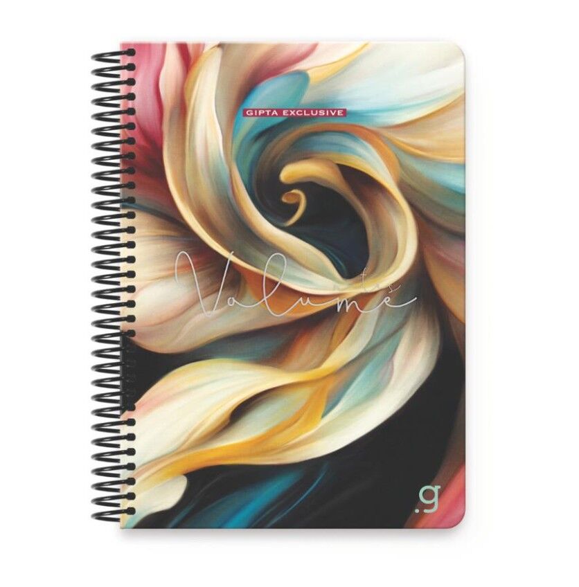Gıpta Volume Spiralli Sert Kapak Defter 17x24 100 Yaprak Çizgili