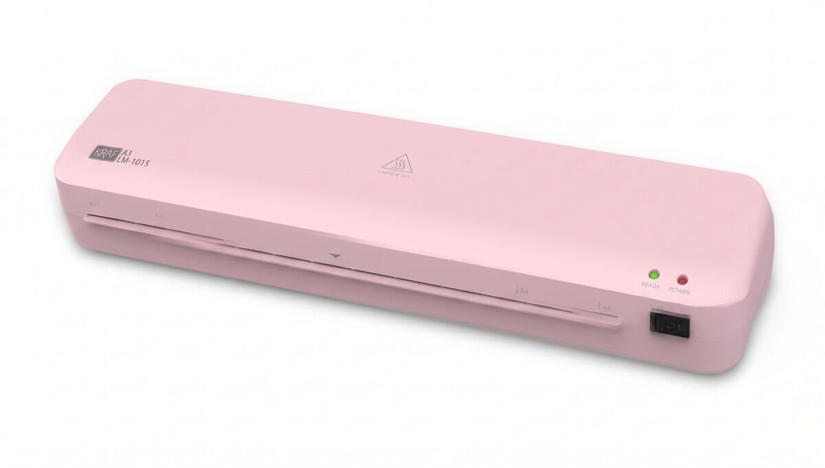 Kraf Laminasyon Makinesi A3 Lm-1015Pk Pembe