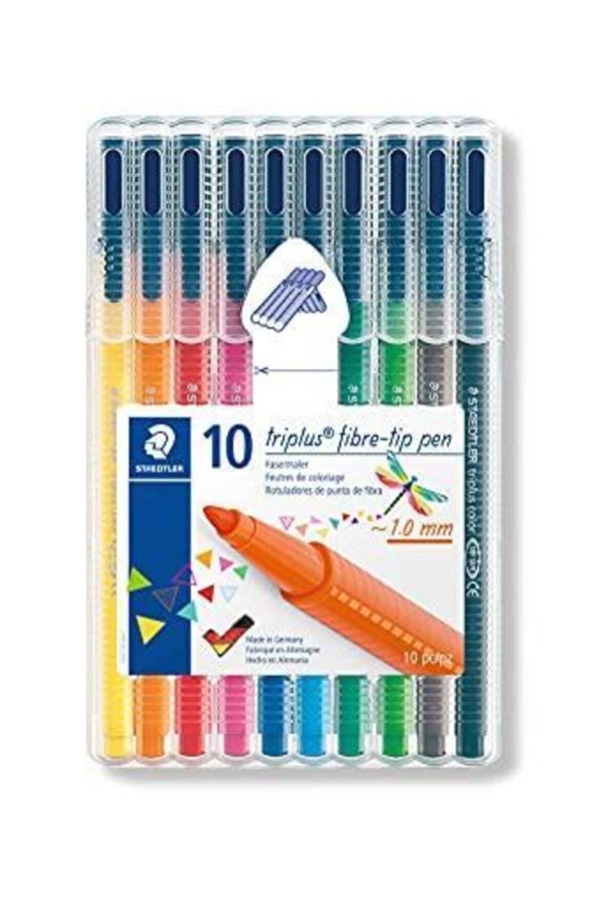 Staedtler 323 Sb10 Trıplus Color Keçeli Kalem 1.0 Mm 10 Lu Set