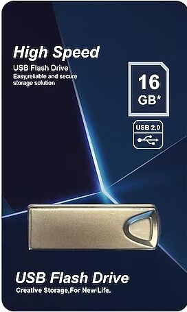 Elba 16 Gb Metal 2.0 Usb Flas Bellek