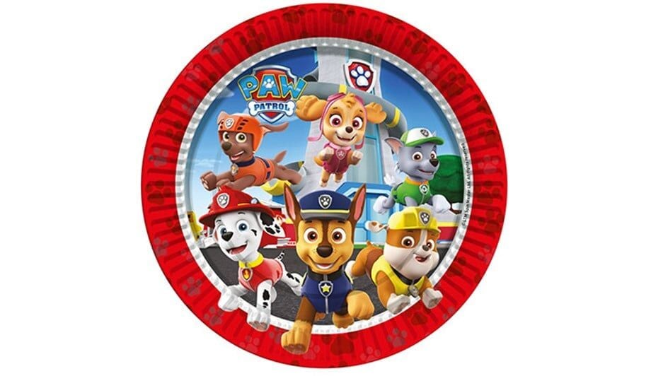 Balonevi Paw Patrol Refresh Lisanslı Tabak 23 Cm 8 Li    
