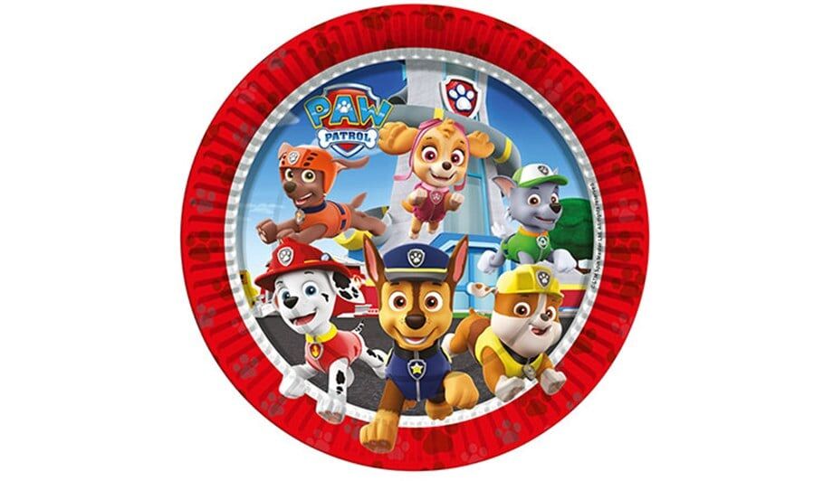Balonevi Paw Patrol Refresh Lisanslı Tabak 23 Cm 8 Li    