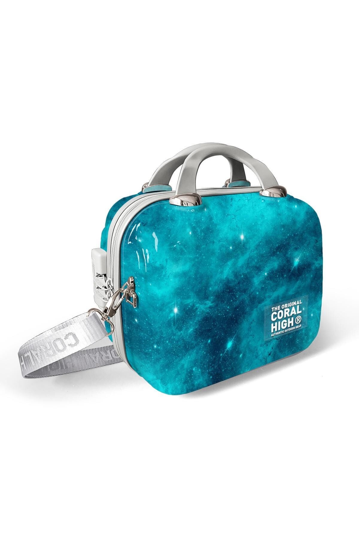 Yaygan Coral High Makyaj Çantası