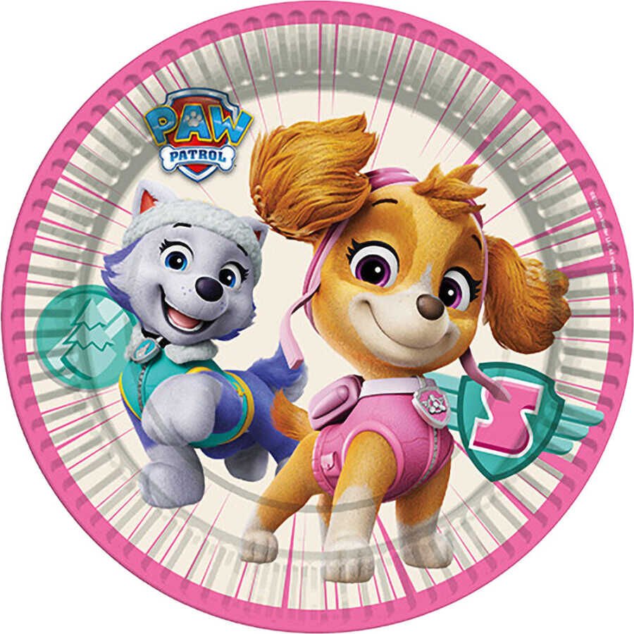 Balonevi Paw Patrol Skye Lisanslı Tabak 23 Cm 8 Li