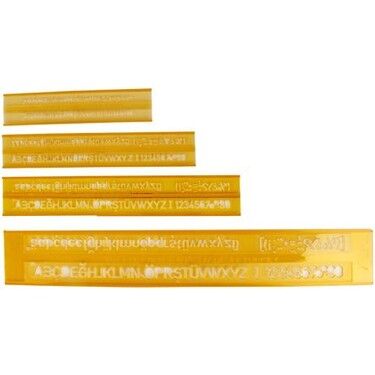 Hatas Teknik Resim Yazı Seti 3 5 7 10 Mm Takım