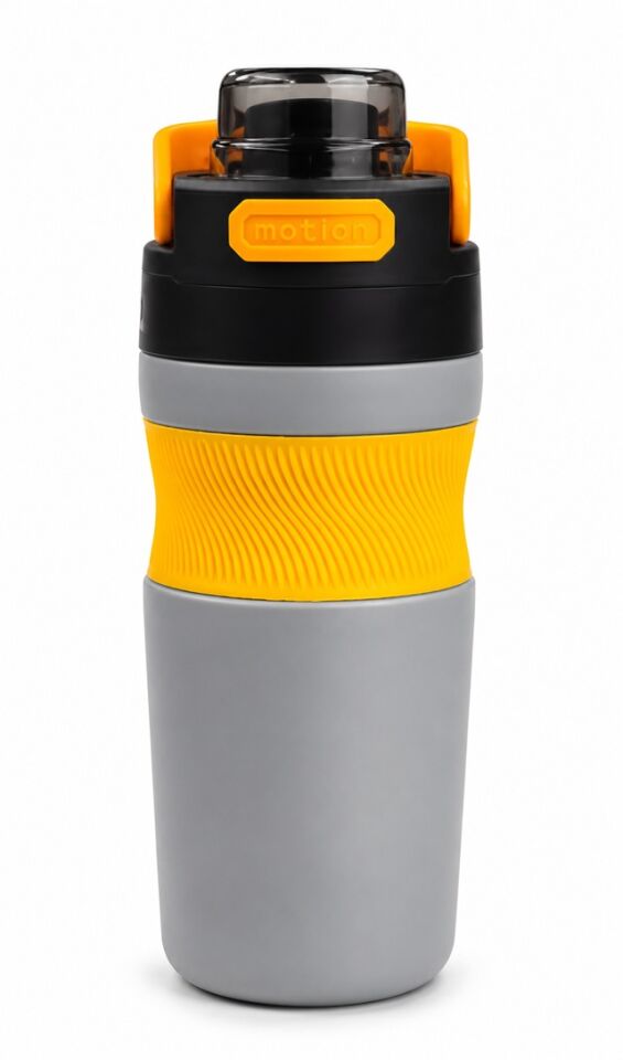 Trendix Matara Çelik İçli 500 Ml Gri Sarı