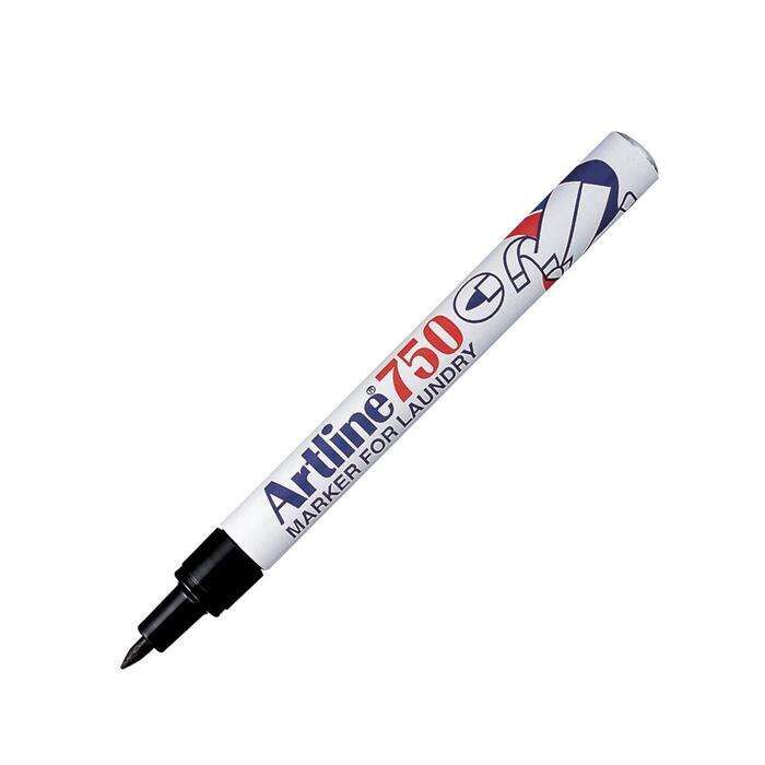 Artline 750 Laundry Marker Çamasır Markörü Uç 0,7 Mm Siyah