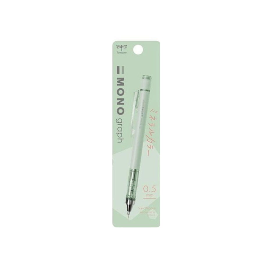 Tombow Mono Graph Mineral Mekanik Kurşun Kalem 0.5 Mm Blisterli Fıstık Yeşili