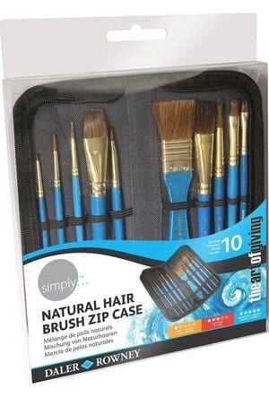 Daler Rowney Sımply Suluboya Çantalı Fırça Set
