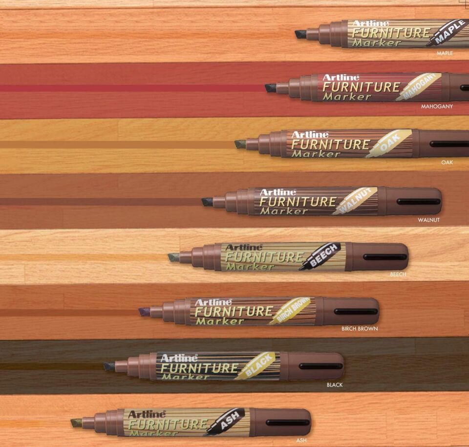 Artline 95 Furniture Mobilya Markrör Kesik Uç:2,0-5,0 Mm Meşe