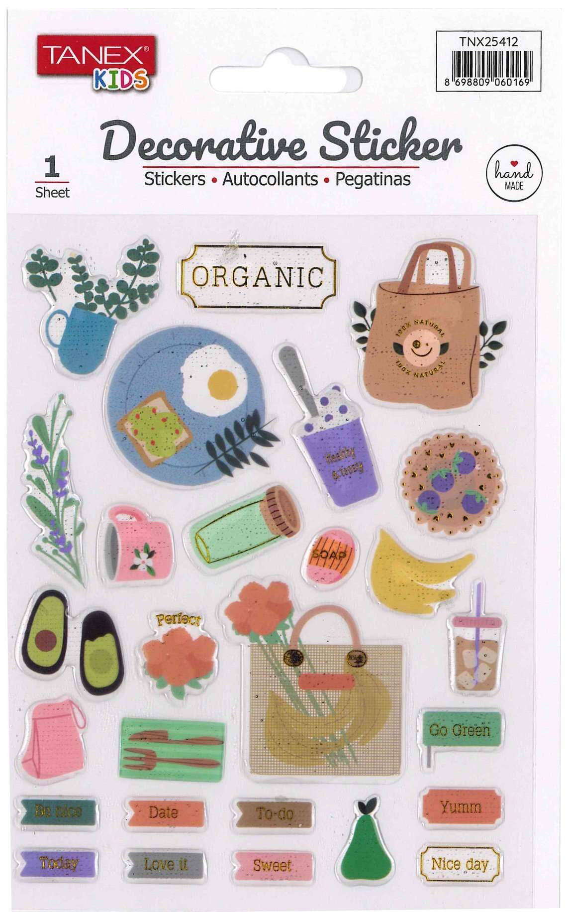 Tanex Tnx-25412 Puffy Kahvaltı Serisi