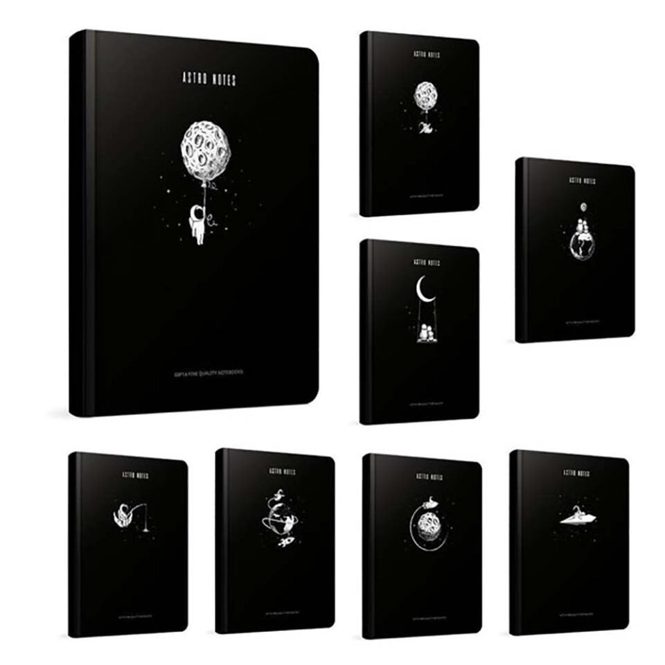 Gıpta Astro Notes İp Dikiş Sert Kapak Defter A5 120 Yaprak Çizgili