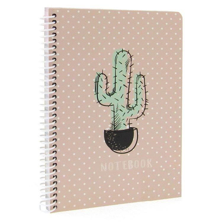Liz A5 İçi Renkli Spiralli 100 Yaprak Defter