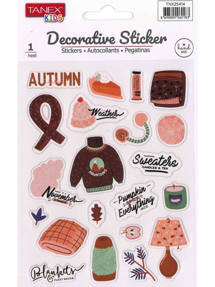 Tanex Tnx-25414 Puffy Bal Kabağı Serisi