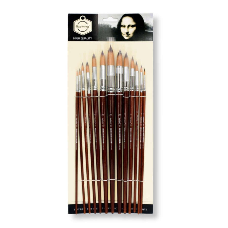 Keep Smiling Fırça Seti Sivri Uç 13 Lü G108