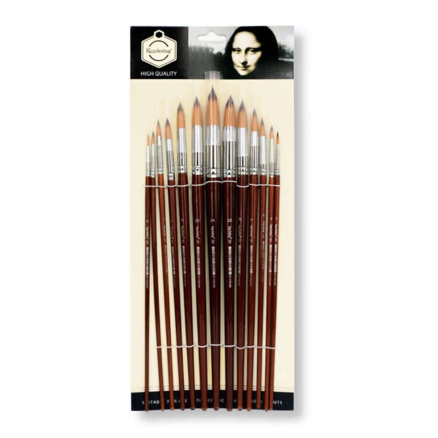 Keep Smiling Fırça Seti Sivri Uç 13 Lü G108