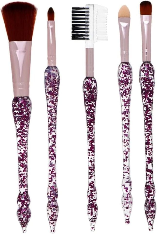 Rose Makeup Brush Makyaj Fırça Seti