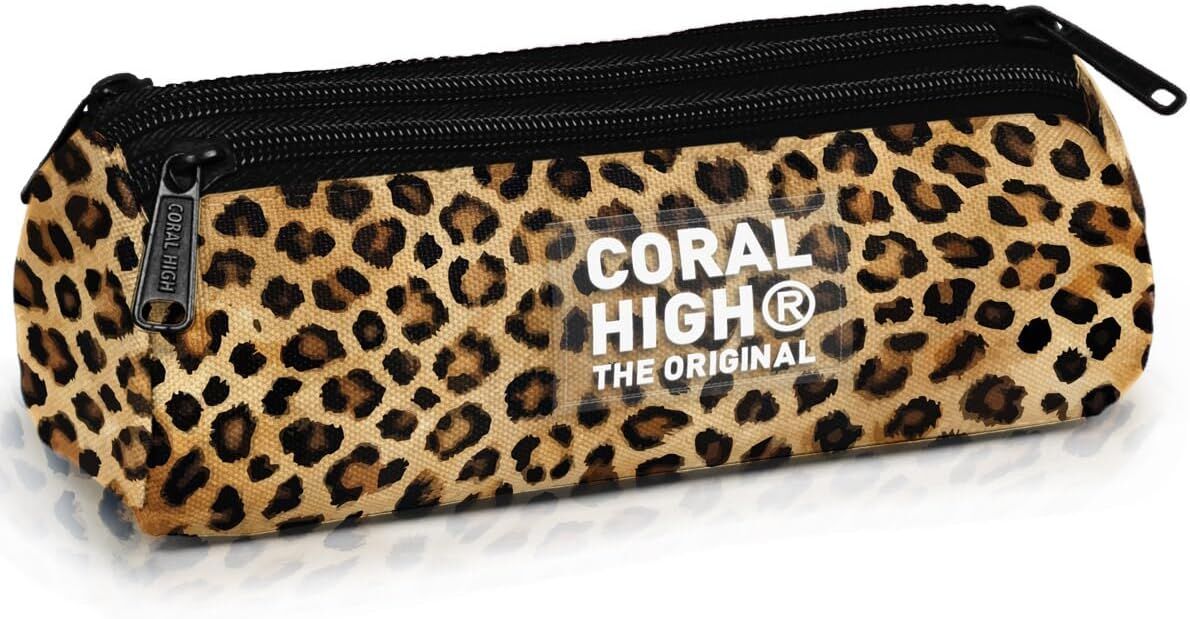 Yaygan Coral High Kalem Çanta Üç Bölmeli 11181