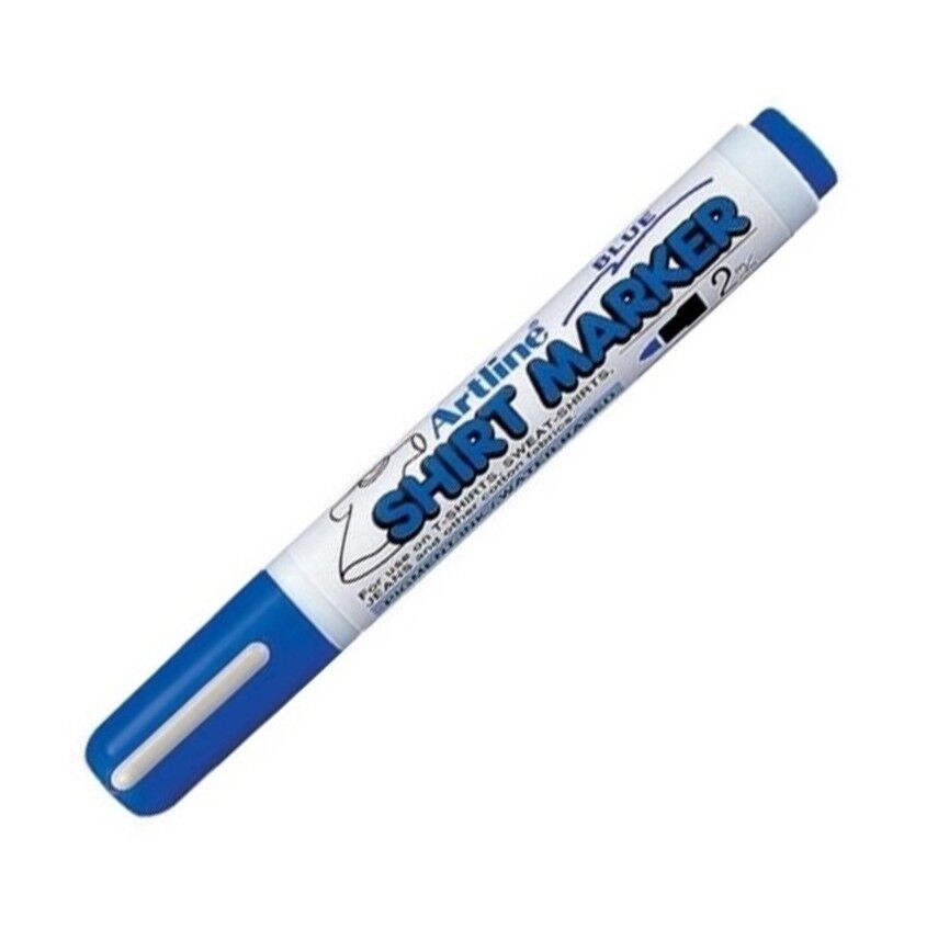 Artline Shirt Marker Tişört Markörü Uç:2,0 Mm Mavi