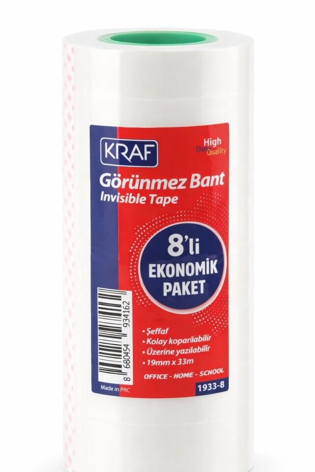 Kraf Görünmez Bant 19 Mm x 33 M