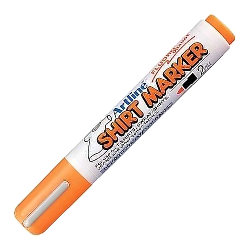 Artline Shirt Marker Tişört Markörü Uç:2,0 Mm Fosforlu Turuncu