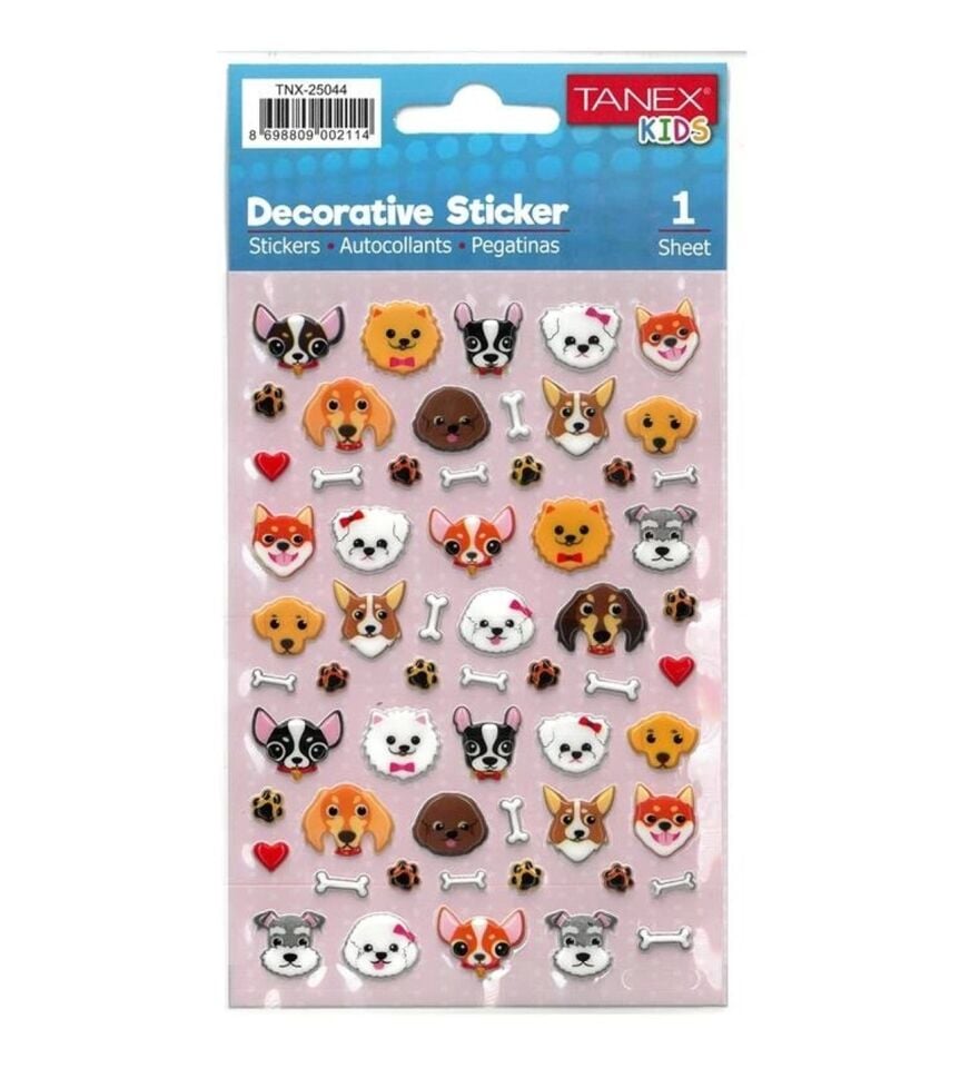 Tanex Tnx-25044 Minik Köpekler Serisi Etiketi