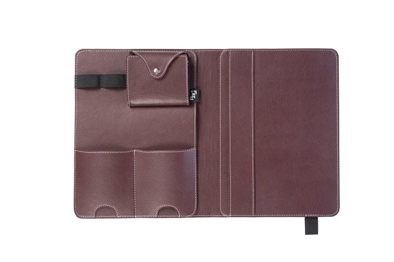 2K Organizer Ve Tablet Kılıfı Suni Deri 49x30 Cm Bordo