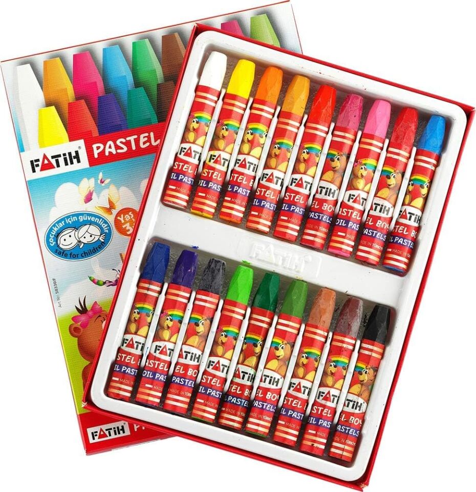 Fatih Pastel Boya 18 Renk King Size